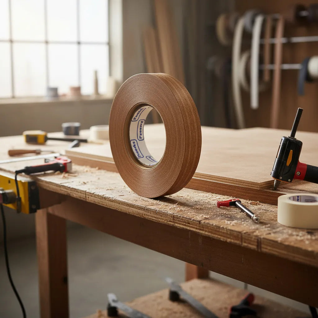 Fita de Borda PVC Louro Freijó Arauco 22mm x 50m - Proadec